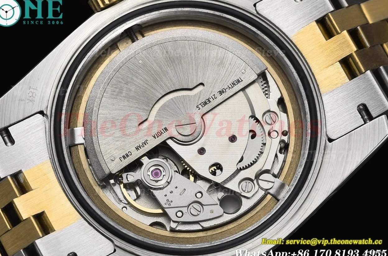 Jub Datejust Palm YG Dial SS GDF 126233 MY8215 Dia Motif 36mm 0122